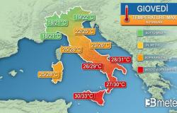 Meteo Italia – Prossima settimana con temperature bizzarre, tra il caldo estivo e il fresco autunnale. Valori attesi « 3B Meteo – .