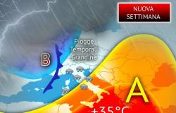 Nuova settimana tra grandinate e caldo africano, l’Italia sarà spaccata in due; previsioni – .
