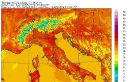Meteo, temperature massime oggi: +29°C a Modena