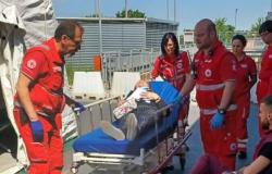Simulazione di emergenza della Croce Rossa dal pronto soccorso di Velletri all’ospedale di Castelli – .