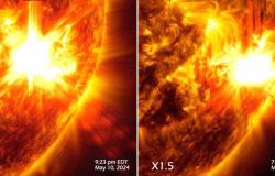 La NASA pubblica immagini straordinarie di esplosioni solari che hanno innescato i brillamenti solari – .