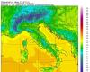 Meteo, temperature minime di oggi: +4°C a Benevento
