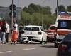 Incidente alla rotonda di via Milano-Gronda nord, motociclista ferito – .