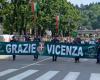 Il Vicenza saluta gli Alpini al termine del raduno dei record – .