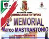 TIVOLI – 2° Memorial dedicato al Sovrintendente Marco Mastrantonio – – .